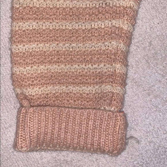 NWOT FOREVER 21 3/4 Polyester Sweater Blush Gold - Picture 8 of 9